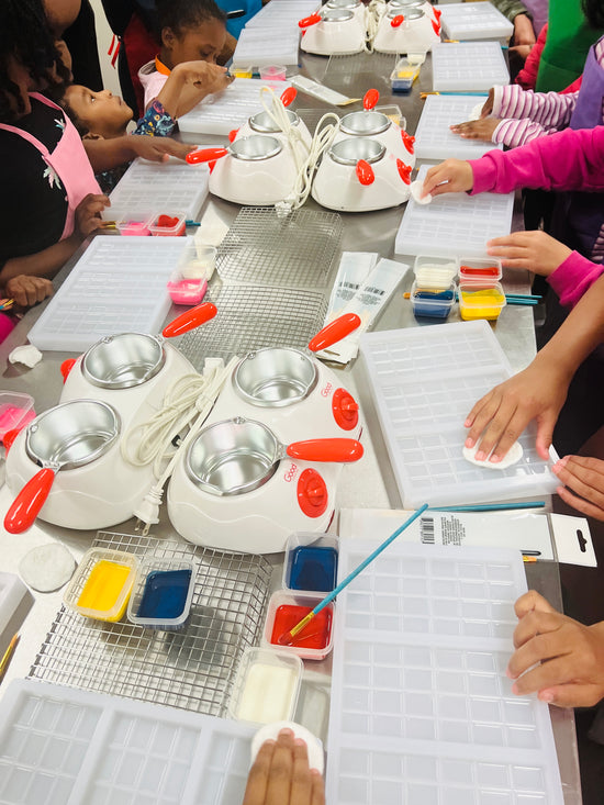 Chocolate Making Birthday Party 6-14