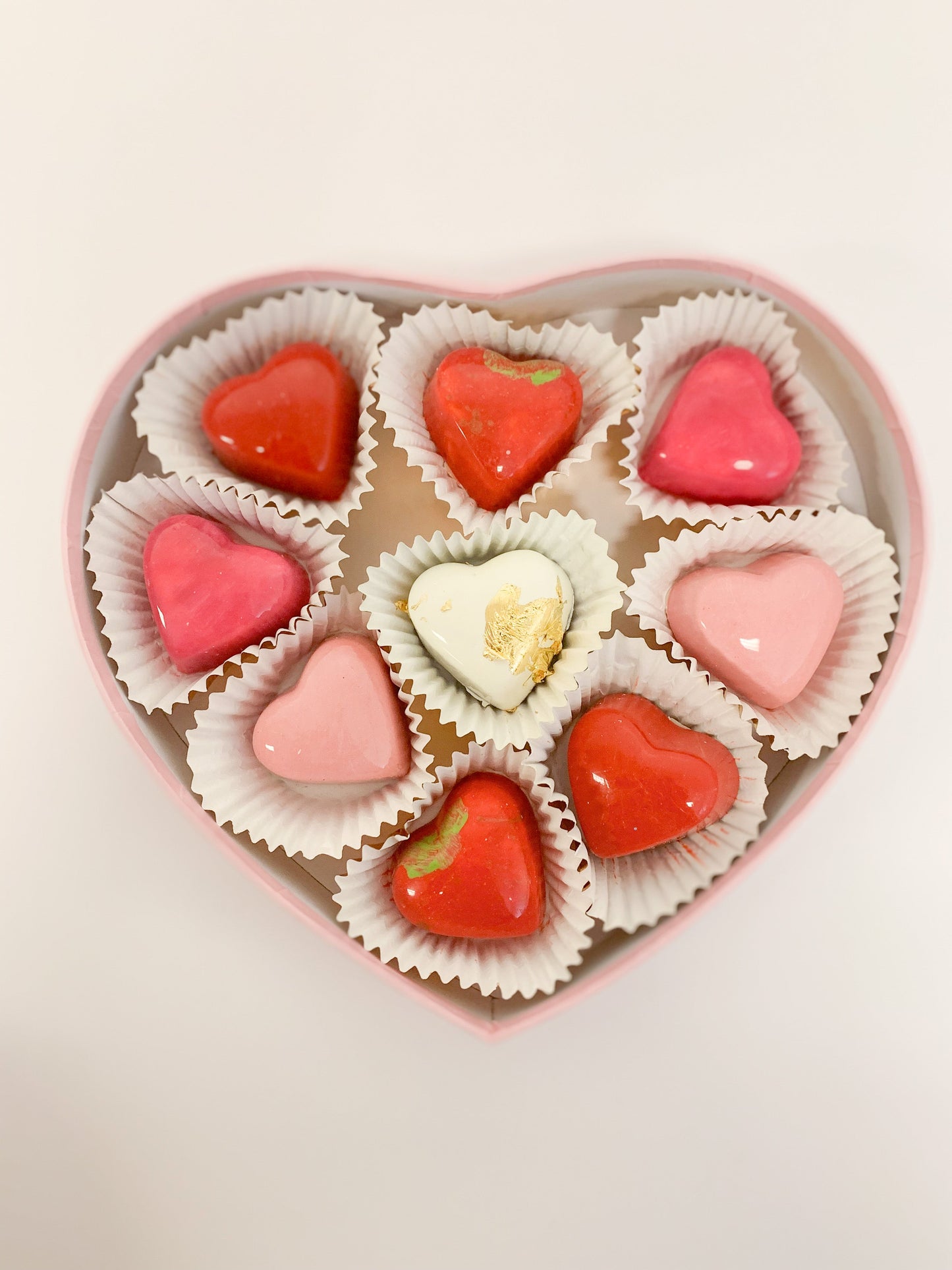 Heart Bonbon Box 9pc One More Cocoa